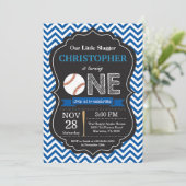 Eerste uitnodiging voor de wedstrijd Baseball Birt (Staand voorkant)