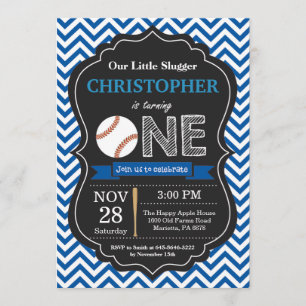 Eerste uitnodiging voor de wedstrijd Baseball Birt