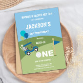 Eerste uitnodiging voor een golfverjaardag