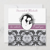 Eerste uitnodiging voor Paarse Gepersonaliseerd we (Voorkant)