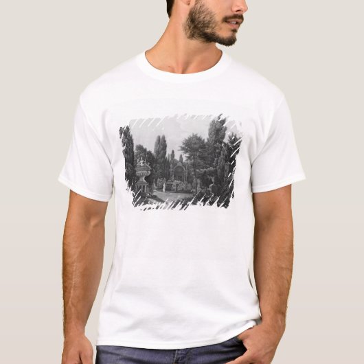 Eerste uitzicht van de grote tuin t-shirt (Voorkant)