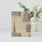 Eerste Universalisty Kerk, Minneapolis, Minnesota Briefkaart (Staand voorkant)