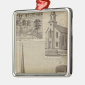 Eerste Universalisty Kerk, Minneapolis, Minnesota Metalen Ornament (Links)