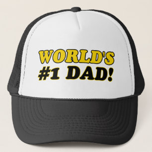 Eerste vader van de wereld trucker pet