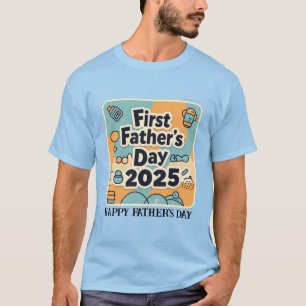 EERSTE VADERDAG 2025 Vaderdag Custom T-shirt