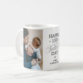 Eerste Vaderdag 2 Foto Koffiemok (Voorkant links)
