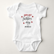 Eerste Vaderdag Baby Bodysuit