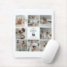 Eerste Vaderdag – Baby Footprints & Blue Hearts