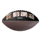 Eerste Vaderdag Beste vader ooit 4 Foto Collage American Football (Gedraaid 90)