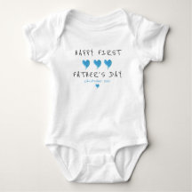 Eerste Vaderdag Blauwe Hart Custom