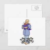 Eerste Vaderdag Briefkaart (Voorkant / Achterkant)