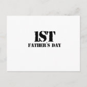 Eerste Vaderdag Briefkaart (Voorkant)