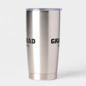 Eerste Vaderdag cadeau idee voor opa Geïsoleerde Drinkbeker (Links)