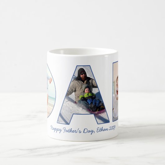 Eerste Vaderdag DAD-fotografie Koffiemok (Center)