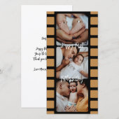 Eerste Vaderdag filmstrip Fotoraster Nieuwe vader (Voorkant / Achterkant)