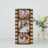 Eerste Vaderdag filmstrip Fotoraster Nieuwe vader (Staand voorkant)