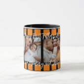 Eerste Vaderdag filmstrip Fotoraster Nieuwe vader Mok (Midden)