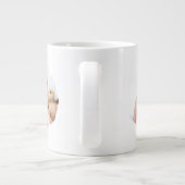 Eerste vaderdag foto grote koffiekop (Achterkant)