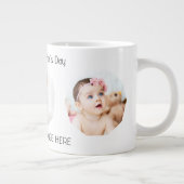 Eerste vaderdag foto grote koffiekop (Rechts)