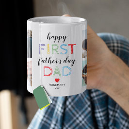 Eerste Vaderdag Foto Koffiemok