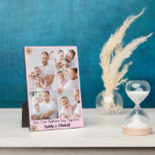 Eerste Vaderdag fotocollage Fotoplaat (Zijkant)