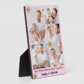 Eerste Vaderdag fotocollage Fotoplaat (Zijkant)