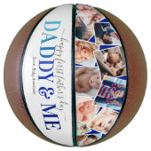 Eerste Vaderdag Fotocollage Keepomwille Basketbal (Verticaal)