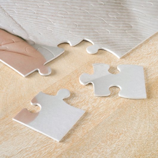 Eerste Vaderdag fotocollage | Papa-puzzel Legpuzzel (Zijkant)