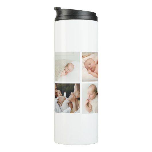 Eerste Vaderdag fotocollage | Thermosbeker (Geroteerd rechts)