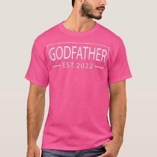 Eerste vaderdag gepromoot aan de nieuwe godfather  t-shirt