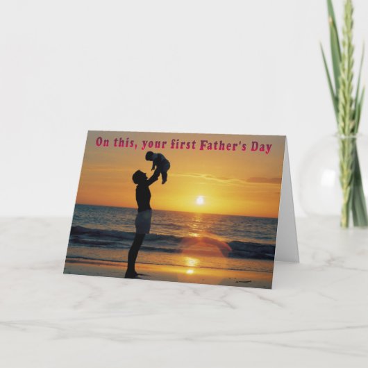 Eerste Vaderdag Kaart (Voorkant)