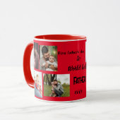 Eerste vaderdag naar Wereld beste vader Mok (Voorkant links)