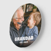 Eerste Vaderdag Nieuwe Grootvader Foto Grote Klok (Hoek)