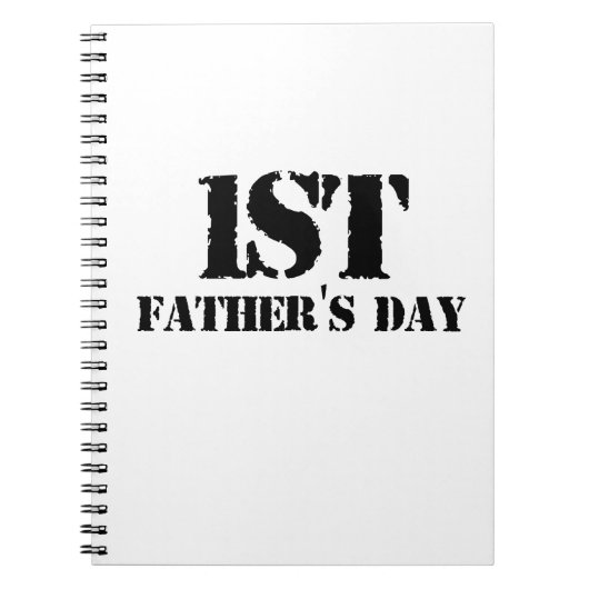 Eerste Vaderdag Notitieboek (Voorkant)