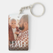 Eerste Vaderdag Papa Sleutelhanger (achterkant)