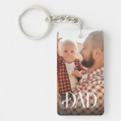 Eerste Vaderdag Papa Sleutelhanger (Voorkant)