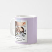 Eerste Vaderdag Snapshot Style Photo Keepomwille Koffiemok (Voorkant links)