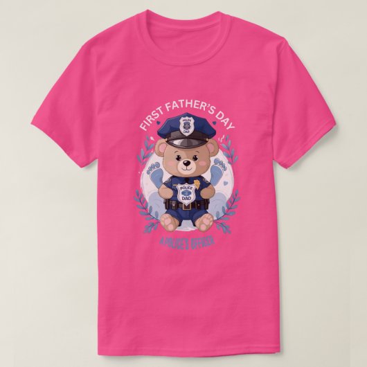 Eerste Vaderdag T-shirt (Design voorkant)