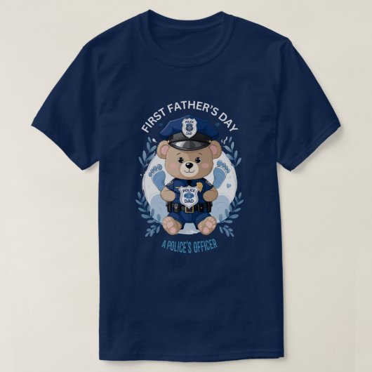 Eerste Vaderdag T-shirt (Design voorkant)
