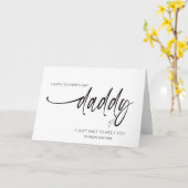 Eerste Vaderdag van de Baby Bump Vader Wordt Tante Kaart (Gele Bloem)