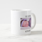 Eerste Vaderdag voor papa met foto en jaar Grote Koffiekop (Voorkant rechts)