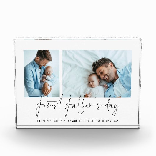 Eerste vaders Dag 2 Fotoscript Fotoblokken (Voorkant)