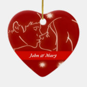 Eerste Valentijns Ornament hart (Achterkant)