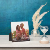 Eerste Valentijnsdag als meneer en mevrouw Minimaa Fotoplaat (Insitu)