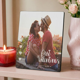 Eerste Valentijnsdag als meneer en mevrouw Minimaa Fotoplaat