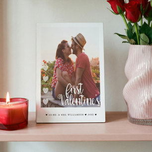 Eerste Valentijnsdag als meneer en mevrouw Minimaa Fotoplaat