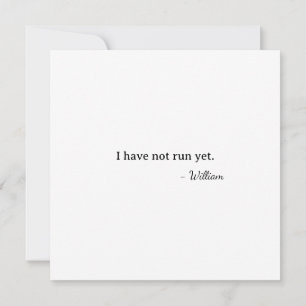 Eerste Valentijnsdag dat ik nog niet rende Kaart