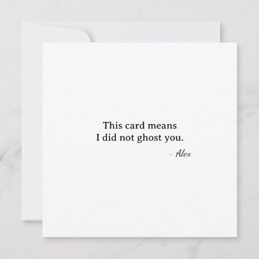 Eerste Valentijnsdag Fox Cupid - spookte niet Kaart (Achterkant)