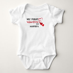 Eerste Valentijnsdag Romper