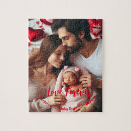 Eerste Valentijnsdag samen | Aangepaste foto Legpuzzel